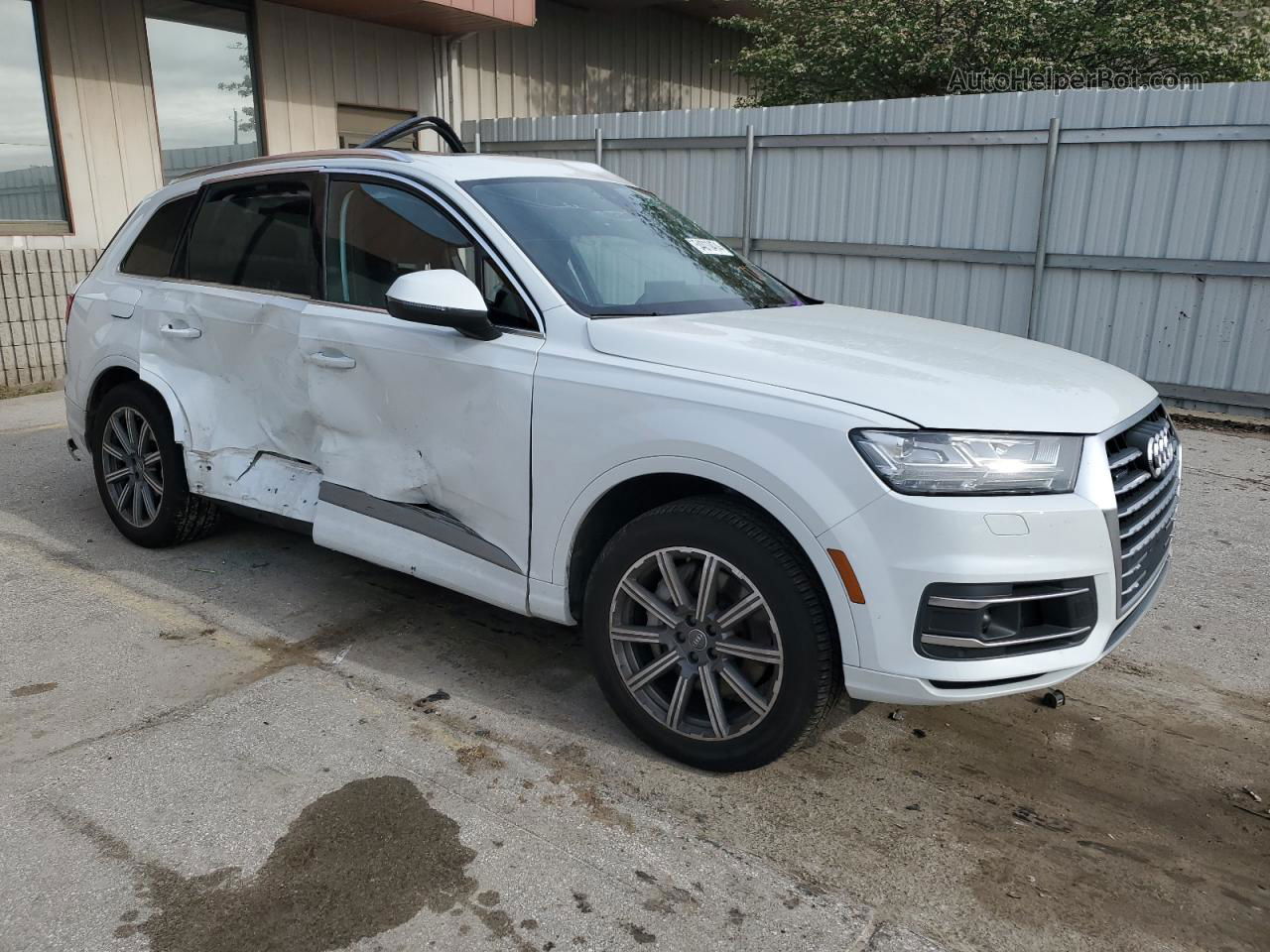 2017 Audi Q7 Prestige White vin: WA1VAAF79HD046079