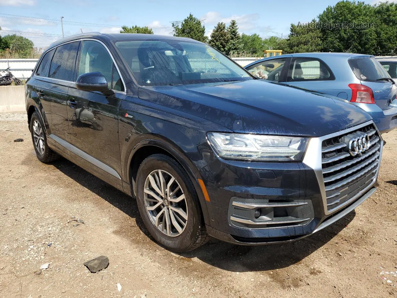 2017 Audi Q7 Prestige Черный vin: WA1VAAF7XHD009669