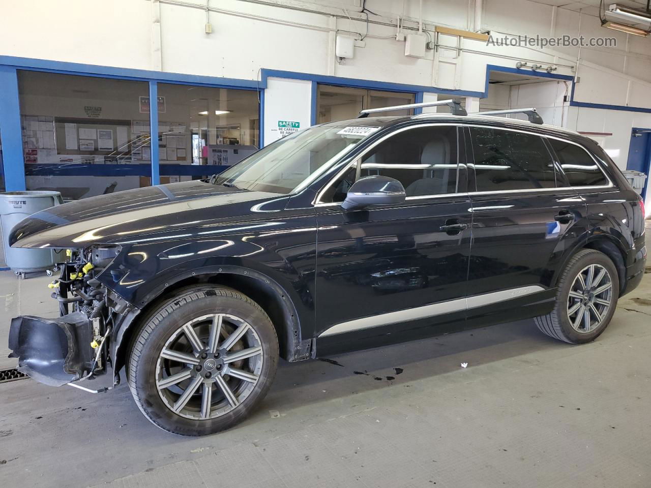 2017 Audi Q7 Prestige Синий vin: WA1VAAF7XHD058483