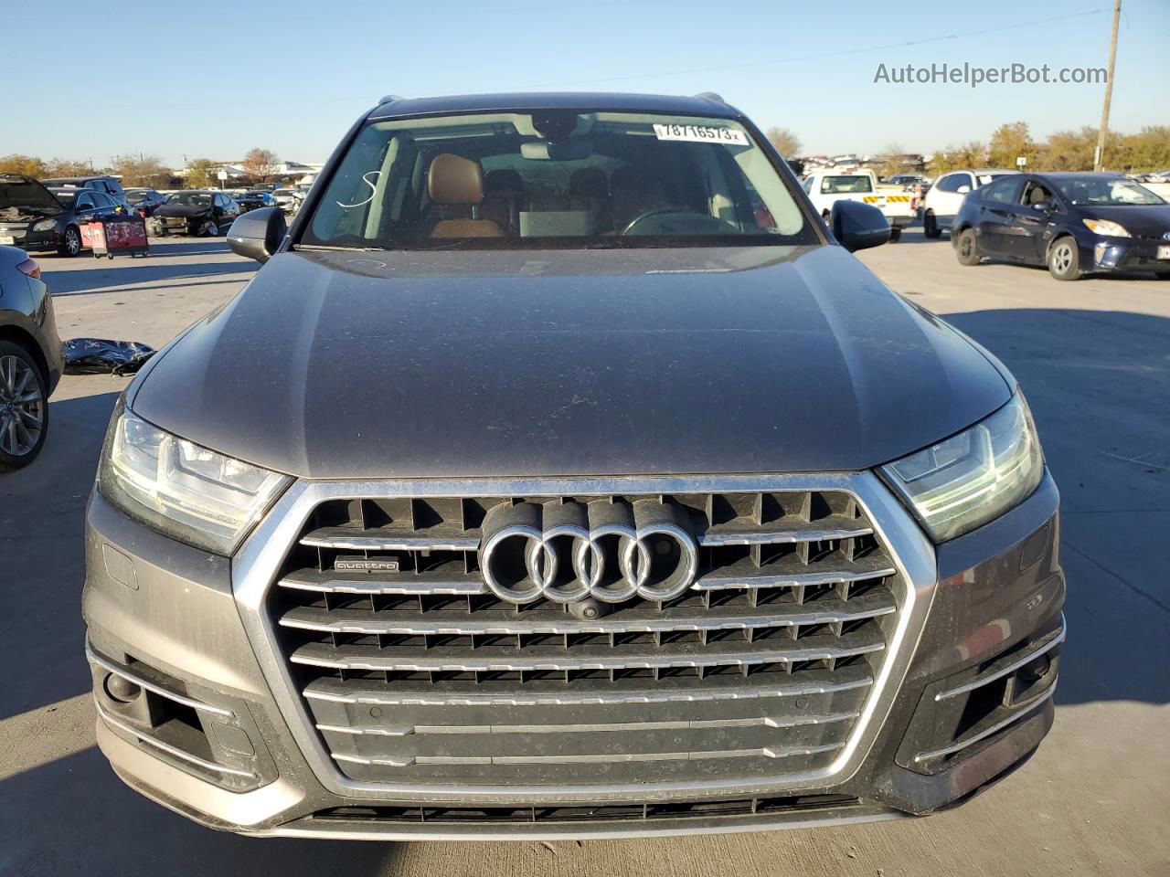 2017 Audi Q7 Prestige Gray vin: WA1VABF71HD032229