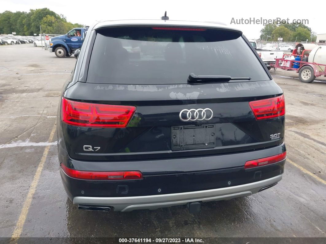 2017 Audi Q7 Prestige Черный vin: WA1VABF79HD014853