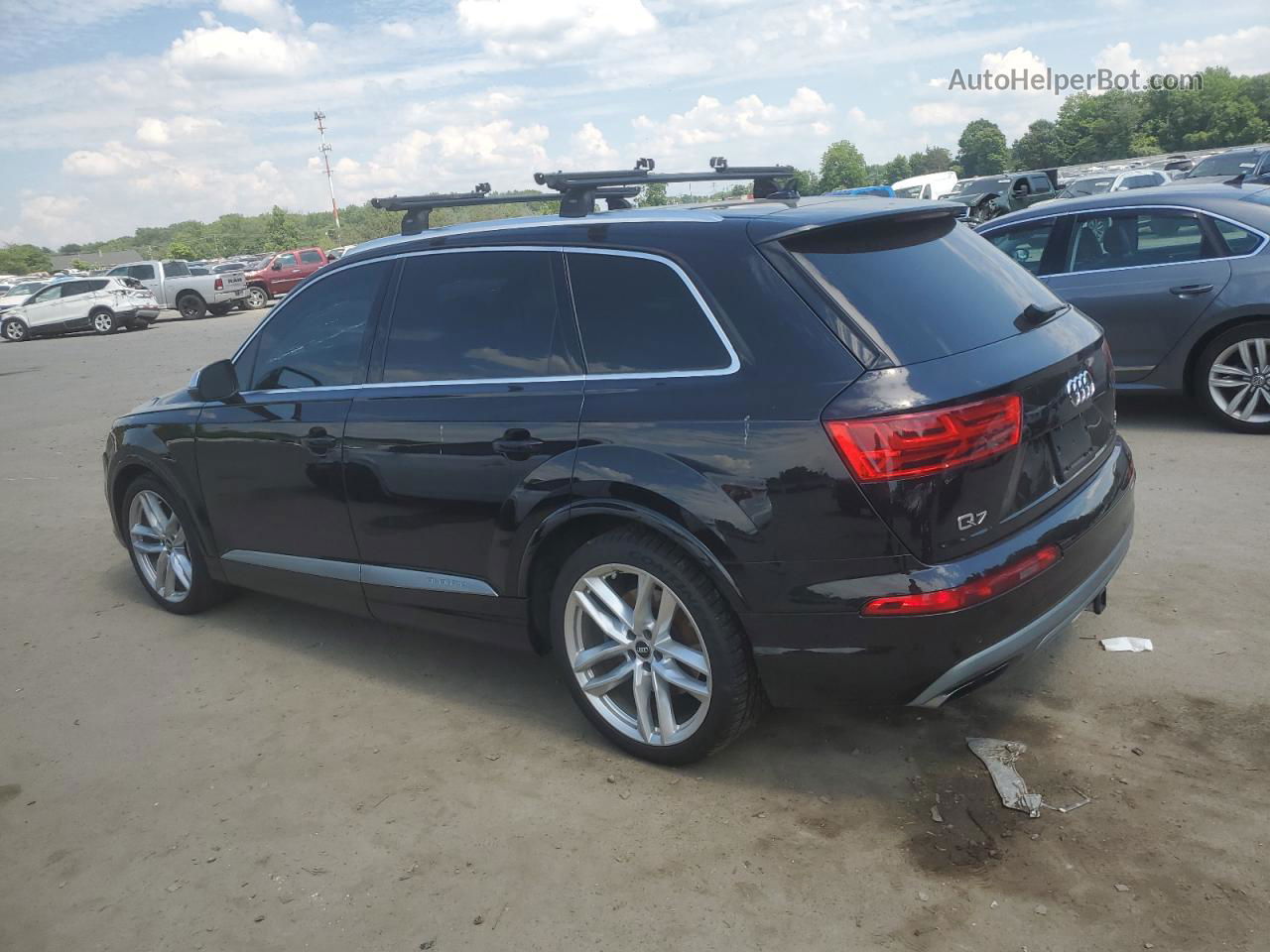 2017 Audi Q7 Prestige Черный vin: WA1VABF7XHD010911