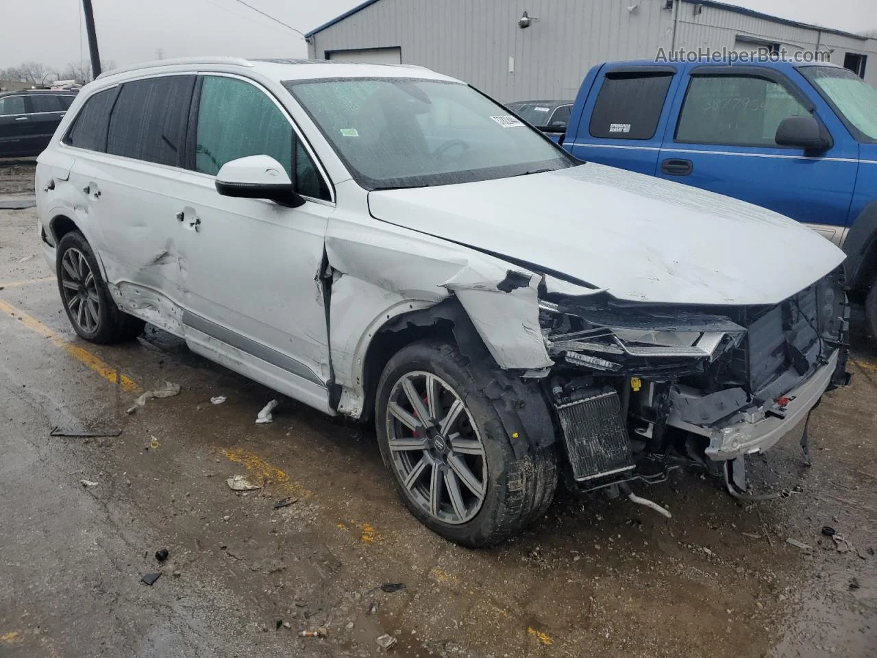 2017 Audi Q7 Prestige White vin: WA1VABF7XHD025604