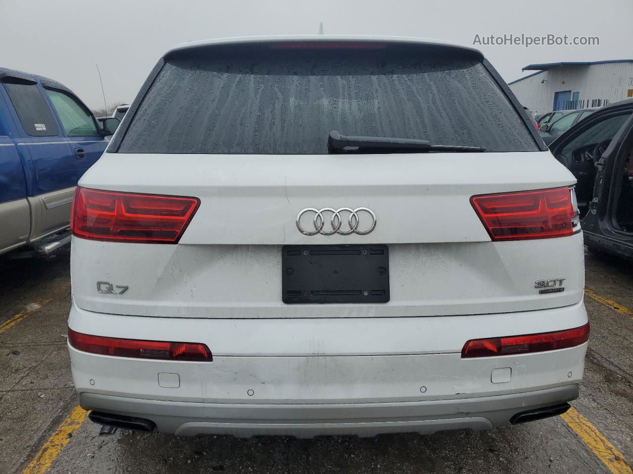 2017 Audi Q7 Prestige White vin: WA1VABF7XHD025604