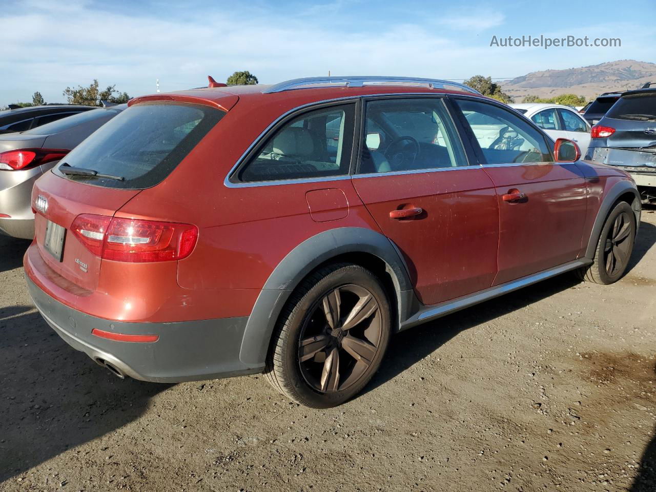 2013 Audi A4 Allroad Prestige Red vin: WA1VFAFL2DA199087