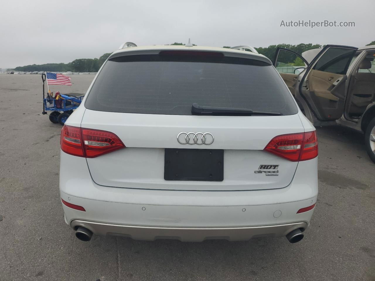 2013 Audi A4 Allroad Prestige White vin: WA1VFBFL0DA236692