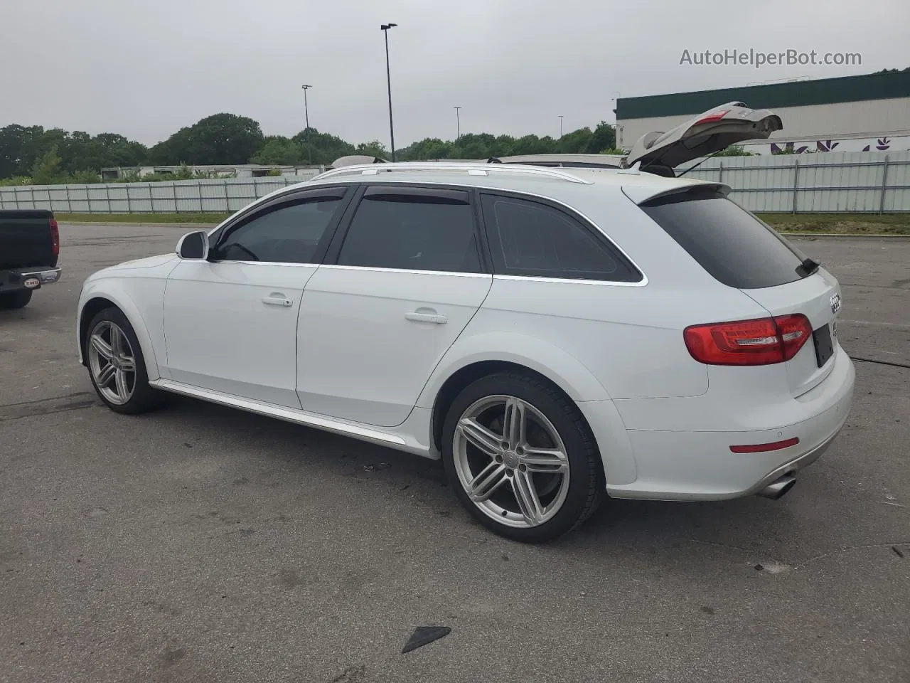 2013 Audi A4 Allroad Prestige White vin: WA1VFBFL0DA236692