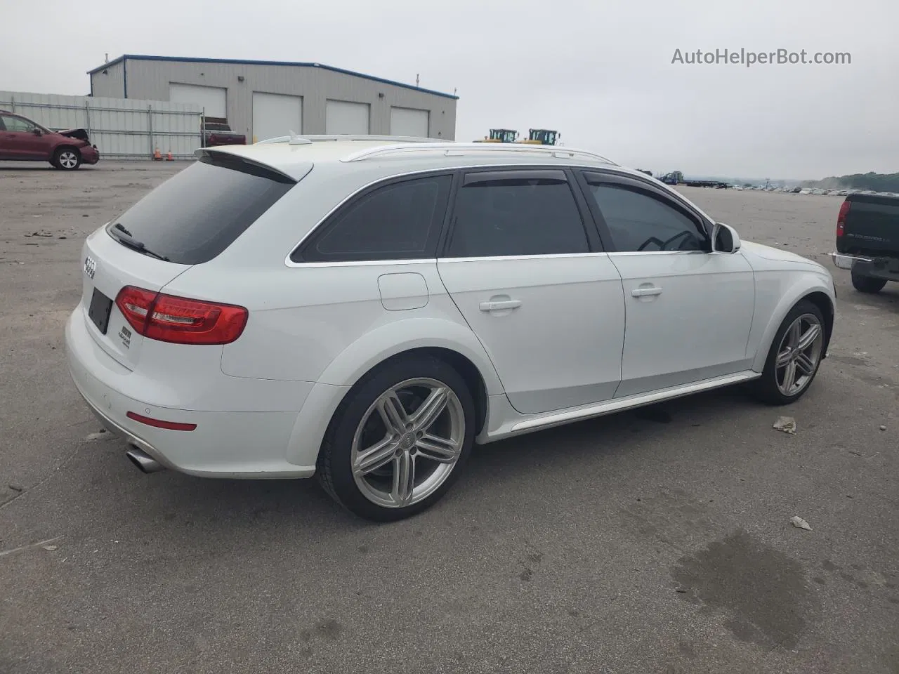 2013 Audi A4 Allroad Prestige White vin: WA1VFBFL0DA236692