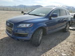 2015 Audi Q7 Tdi Prestige Blue vin: WA1VMAFE4FD008973