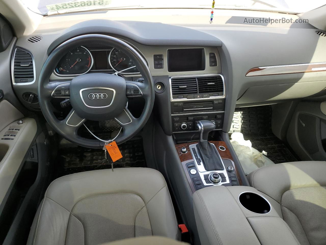 2015 Audi Q7 Tdi Prestige Синий vin: WA1VMAFE4FD008973