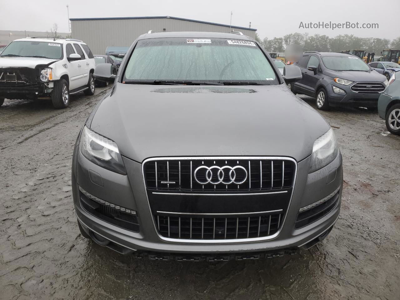 2015 Audi Q7 Tdi Prestige Gray vin: WA1VMAFE7FD019840