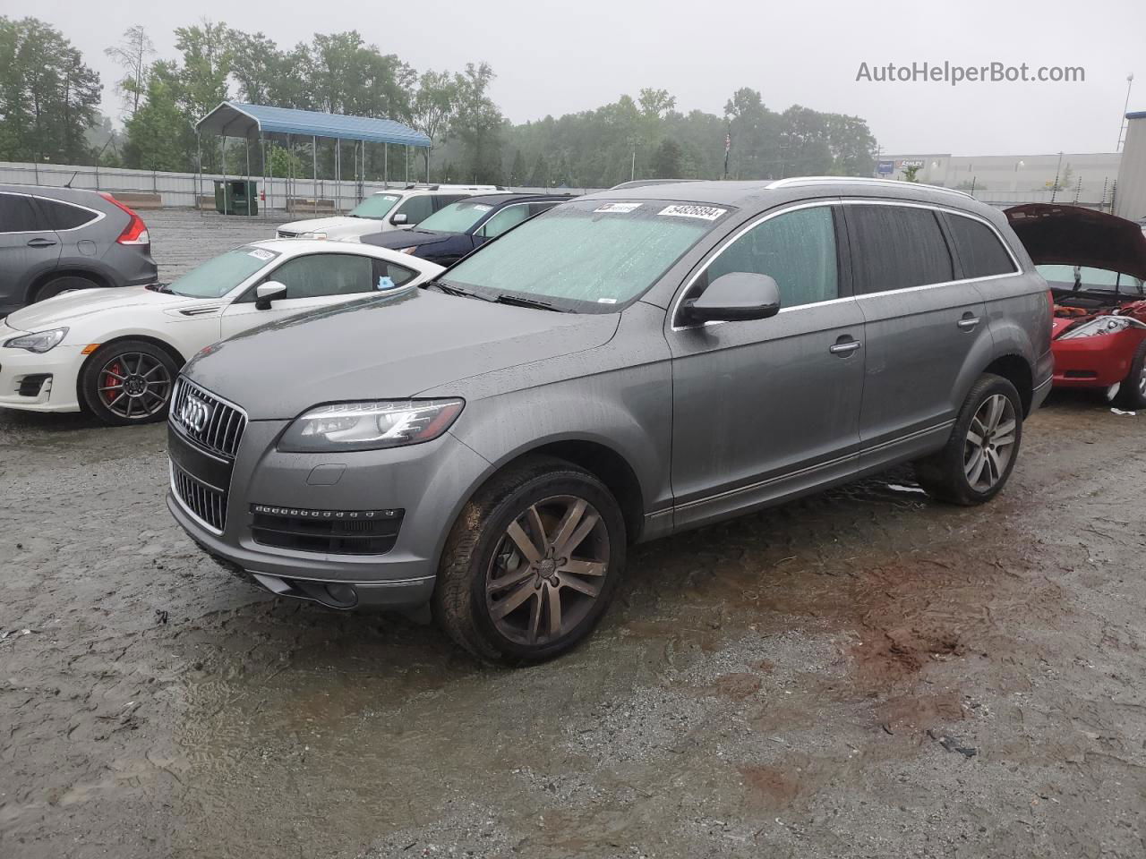 2015 Audi Q7 Tdi Prestige Gray vin: WA1VMAFE7FD019840