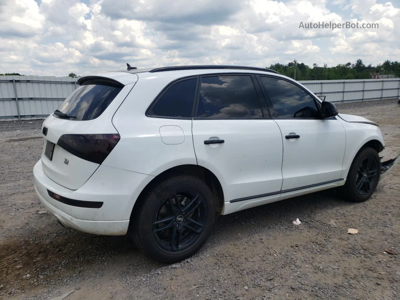 2014 Audi Q5 Tdi Prestige White vin: WA1VMAFP0EA080531