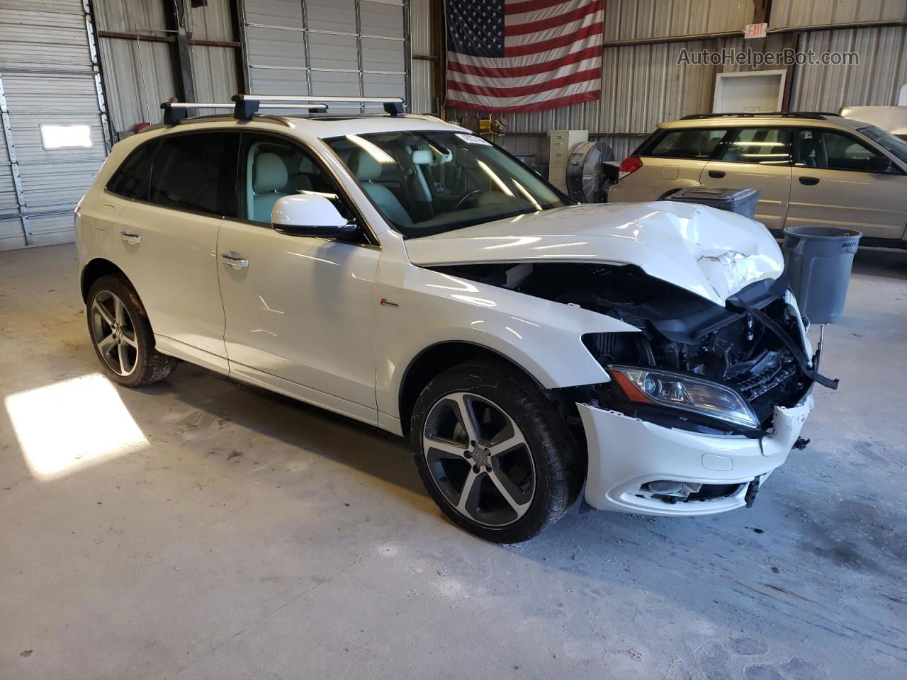 2016 Audi Q5 Prestige S-line White vin: WA1W7AFP6GA134705