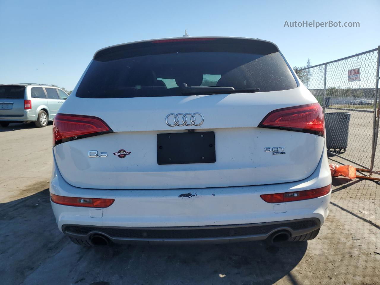 2014 Audi Q5 Prestige Белый vin: WA1WGAFP6EA023763