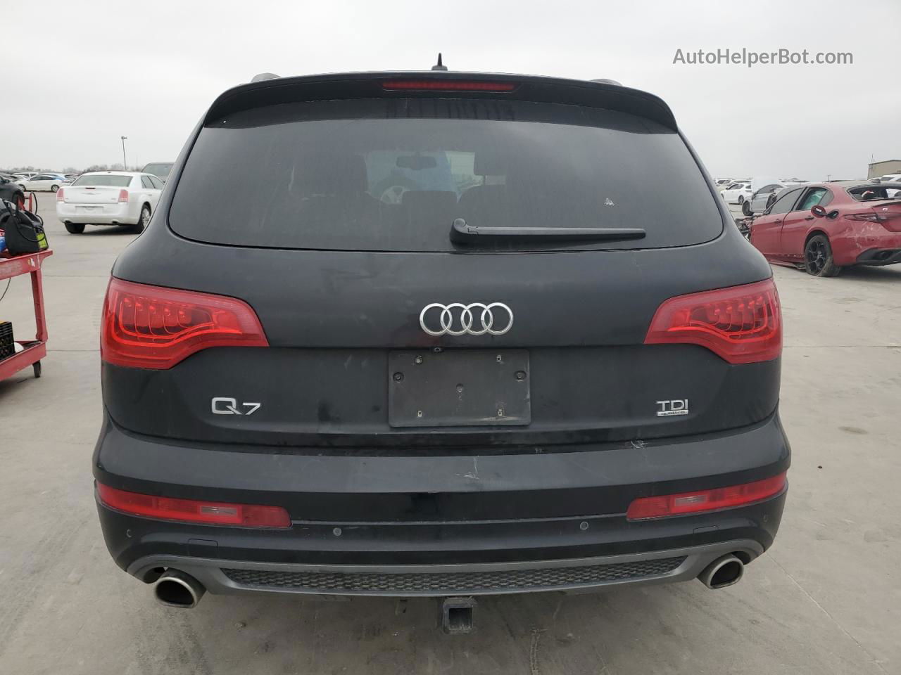 2015 Audi Q7 Tdi Prestige Black vin: WA1WMAFE3FD021329