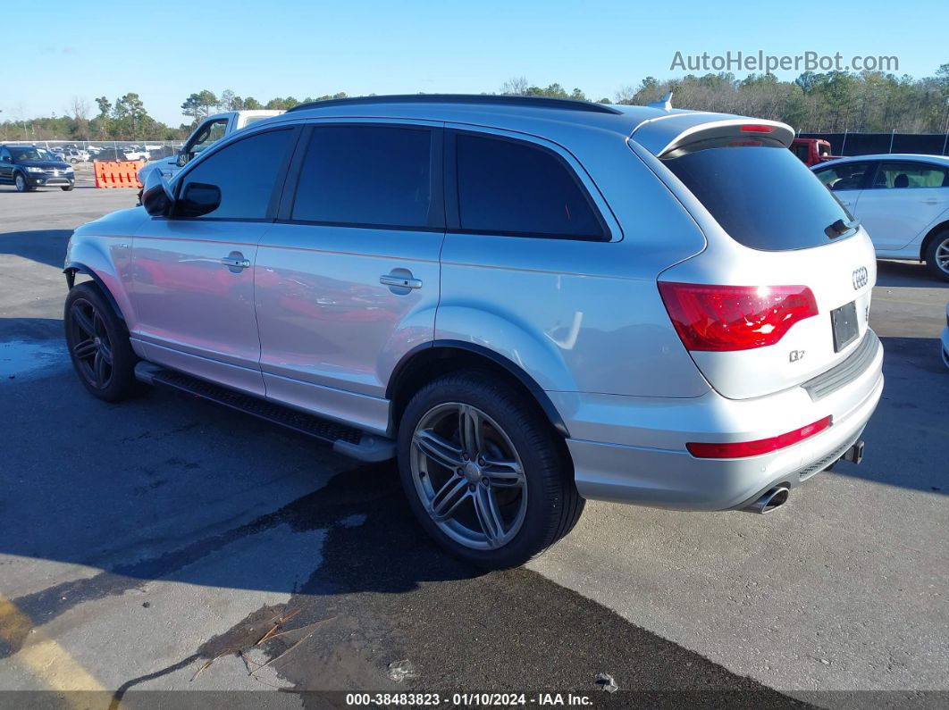 2015 Audi Q7 3.0 Tdi Premium Серебряный vin: WA1WMAFE6FD014083