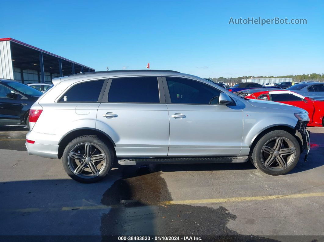 2015 Audi Q7 3.0 Tdi Premium Серебряный vin: WA1WMAFE6FD014083