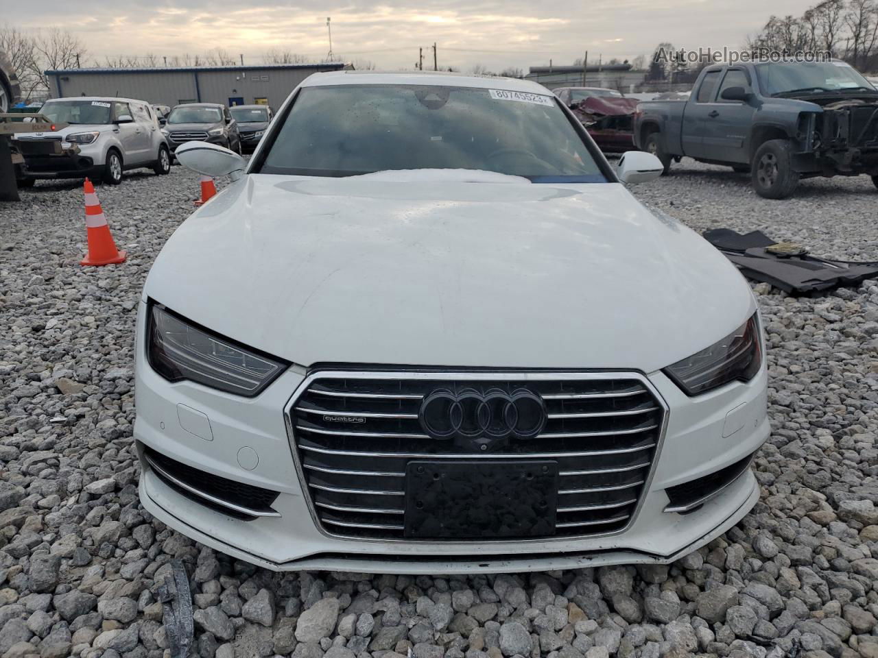 2018 Audi A7 Prestige White vin: WAU23AFC1JN062872