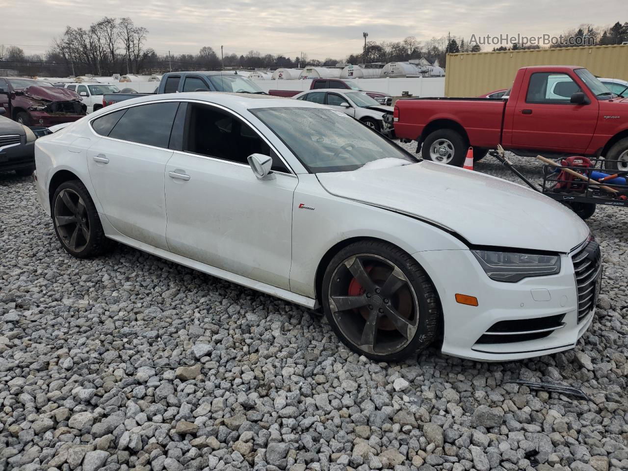 2018 Audi A7 Prestige White vin: WAU23AFC1JN062872