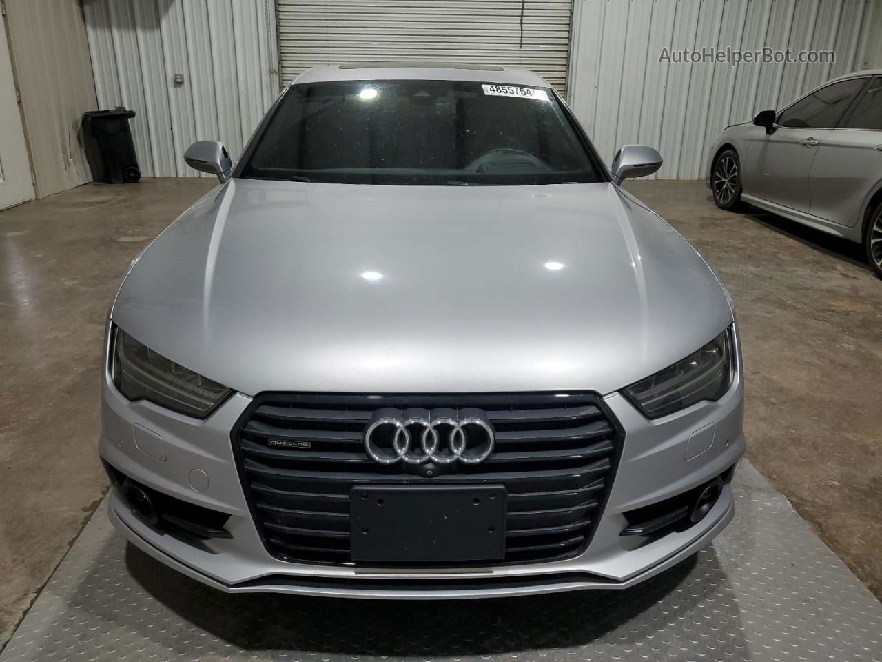 2018 Audi A7 Prestige Silver vin: WAU23AFC2JN051721