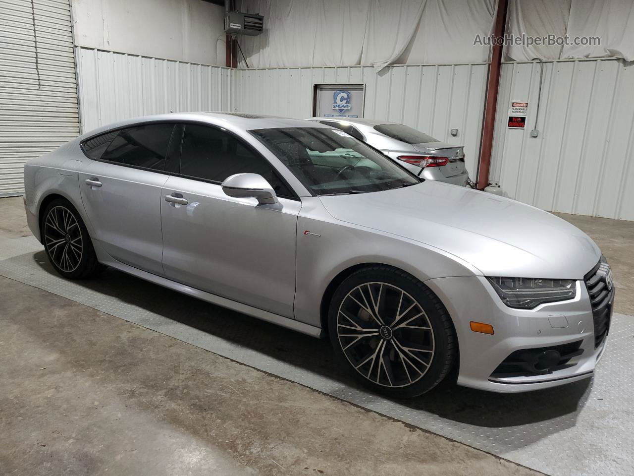 2018 Audi A7 Prestige Silver vin: WAU23AFC2JN051721