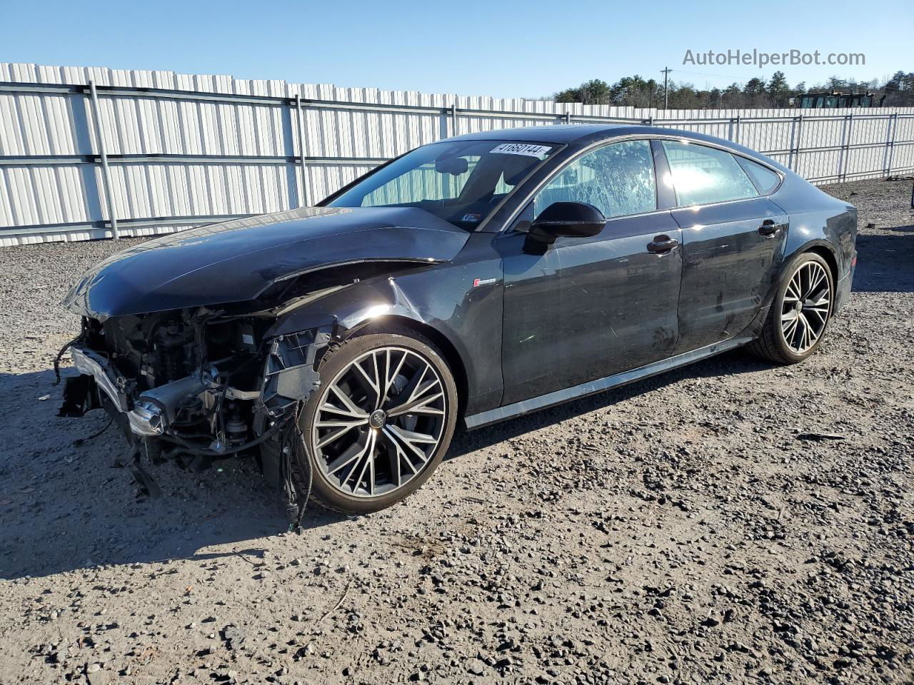 2018 Audi A7 Prestige Black vin: WAU23AFC5JN005476