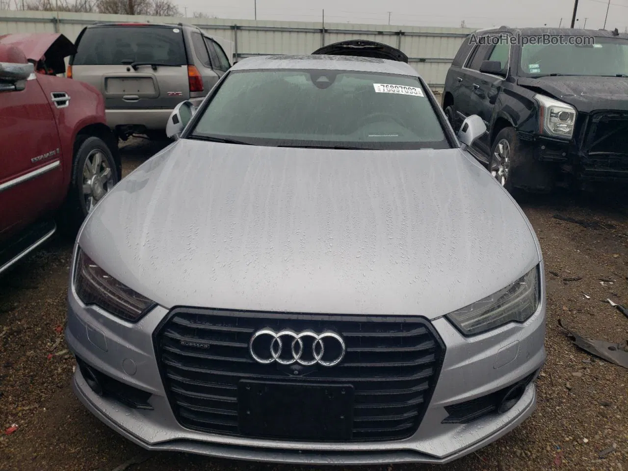 2018 Audi A7 Prestige Silver vin: WAU23AFC5JN062745