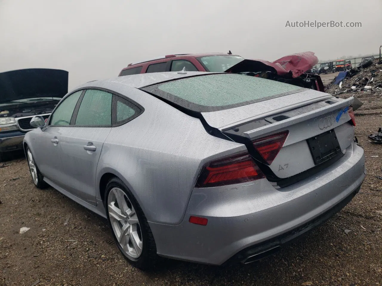 2018 Audi A7 Prestige Silver vin: WAU23AFC5JN062745