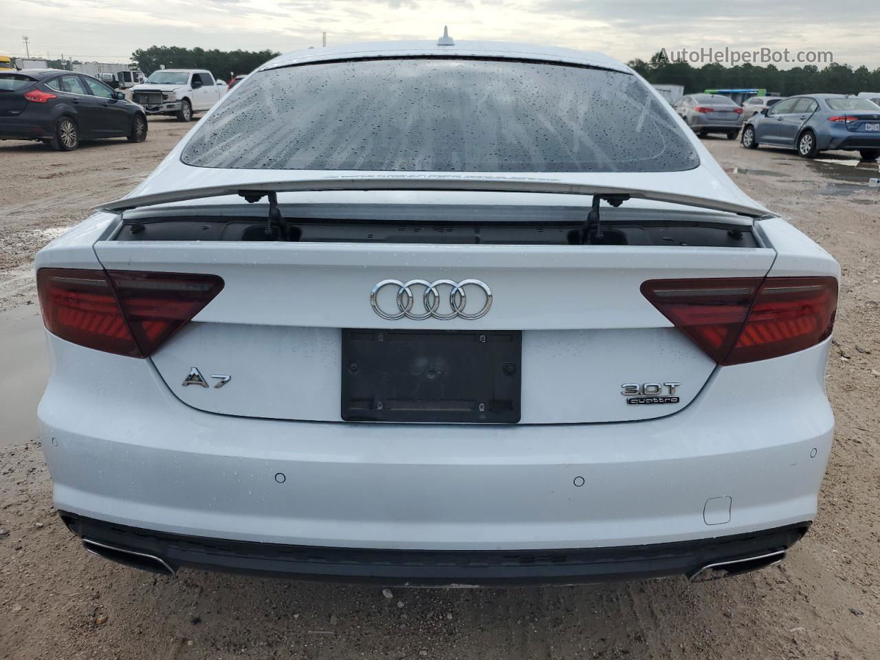 2018 Audi A7 Prestige White vin: WAU23AFC7JN060267