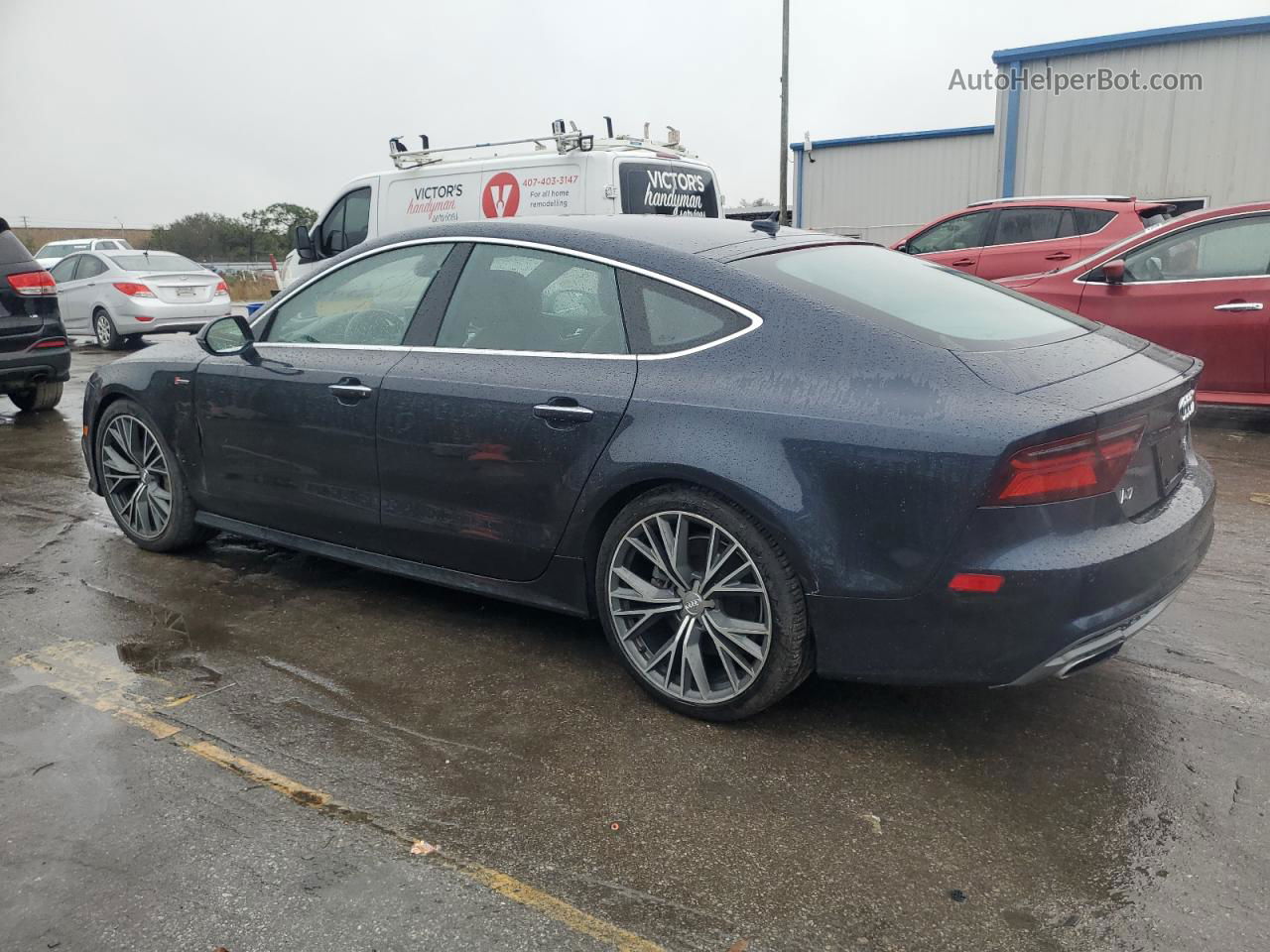 2018 Audi A7 Prestige Blue vin: WAU23AFC7JN064187