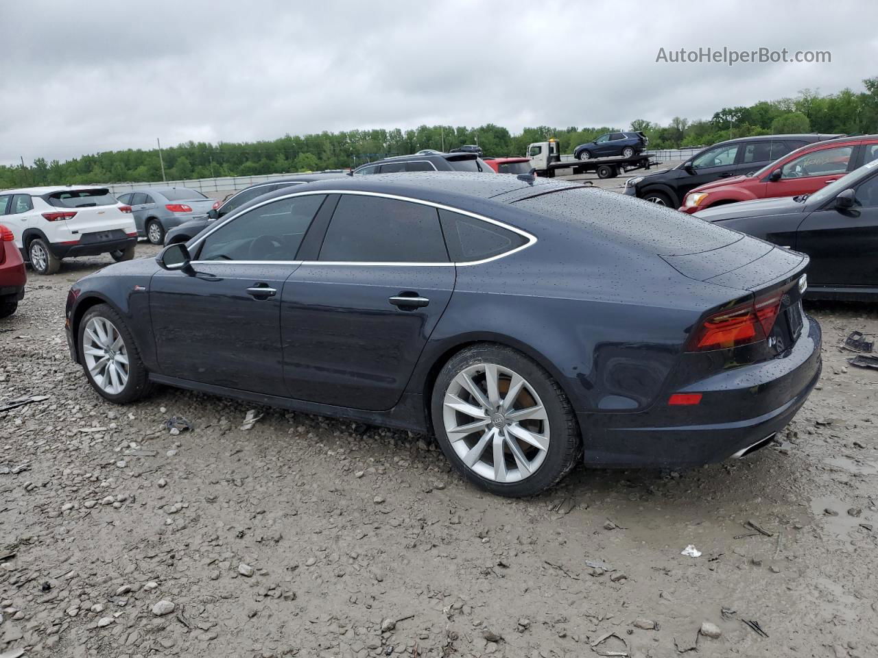 2016 Audi A7 Prestige Фиолетовый vin: WAU2GAFC0GN047986