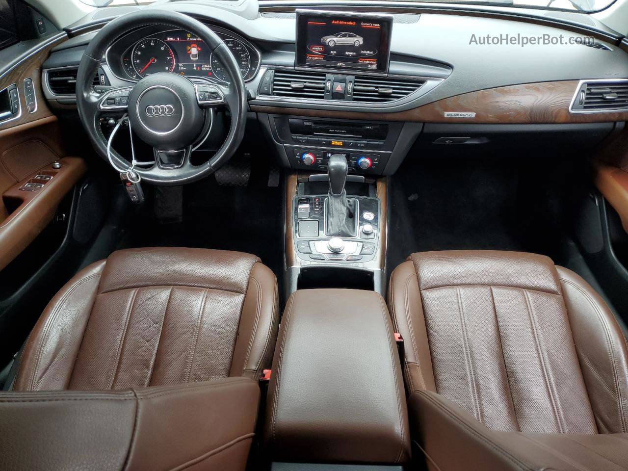 2016 Audi A7 Prestige Черный vin: WAU2GAFC0GN078459