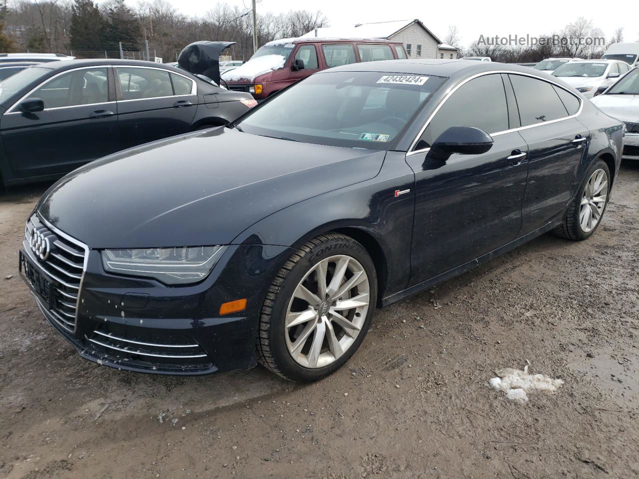 2016 Audi A7 Prestige Blue vin: WAU2GAFC2GN004279