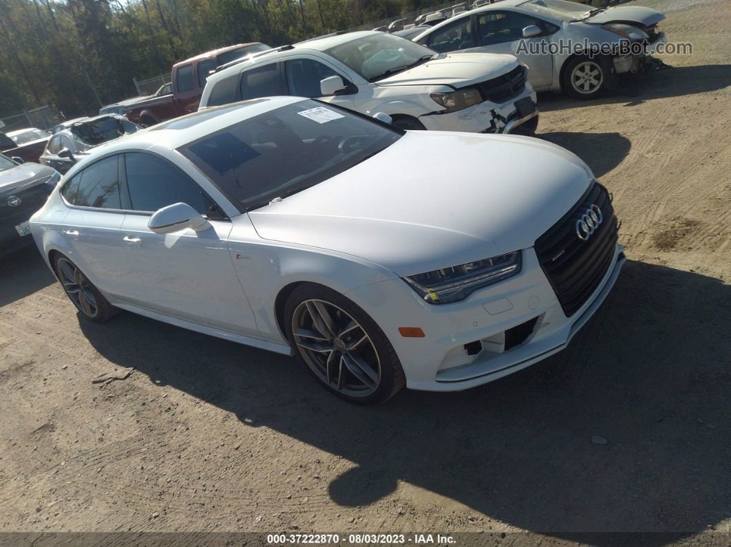 2016 Audi A7 3.0 Prestige White vin: WAU2GAFC2GN017629