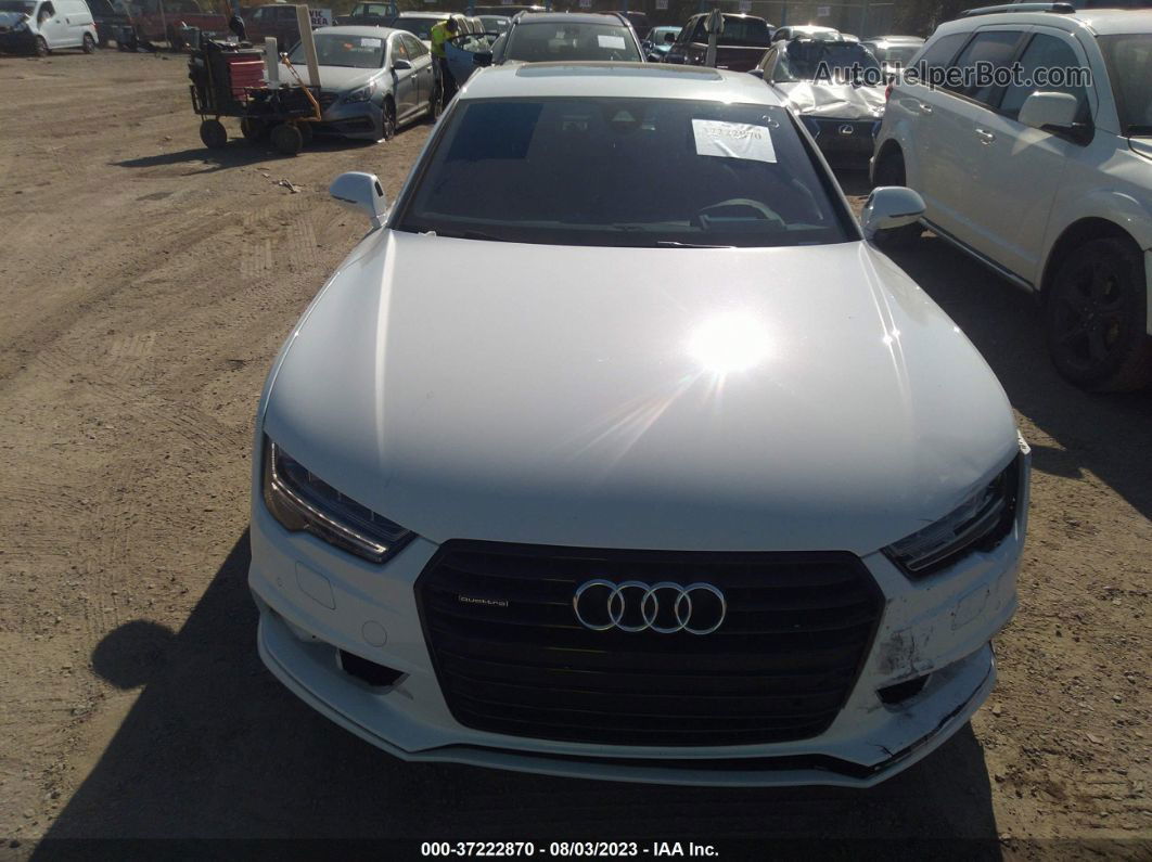 2016 Audi A7 3.0 Prestige White vin: WAU2GAFC2GN017629