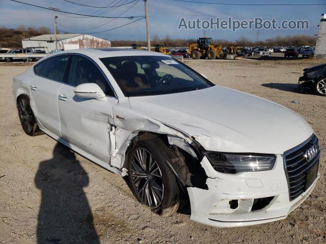 2016 Audi A7 Prestige White vin: WAU2GAFC2GN181768