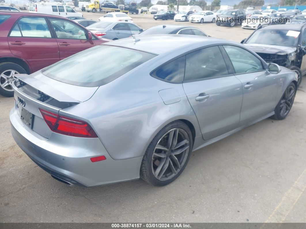 2016 Audi A7 3.0t Premium Plus Silver vin: WAU2GAFC3GN021897