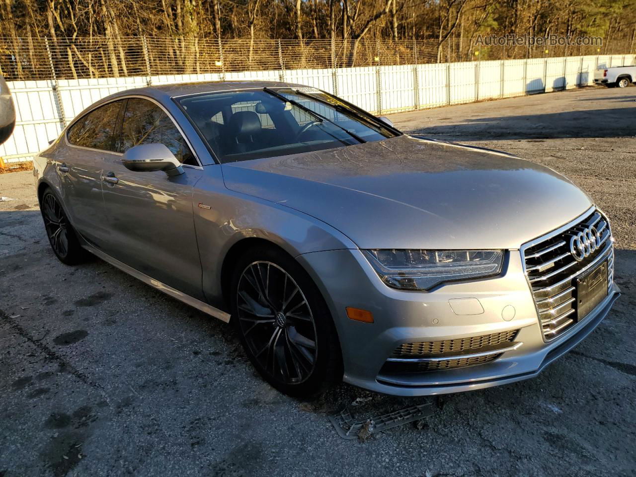 2016 Audi A7 Prestige Серебряный vin: WAU2GAFC3GN069092