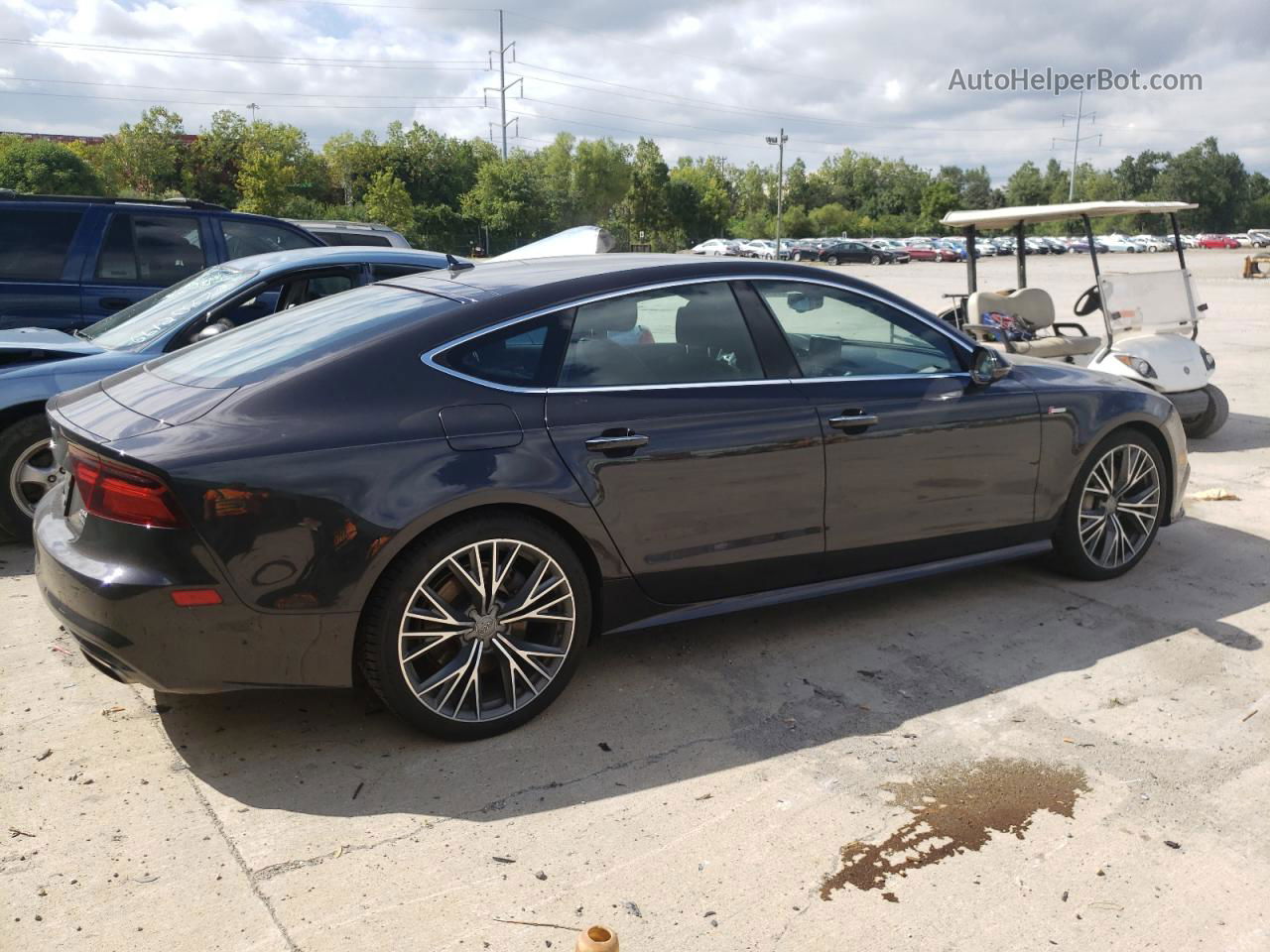 2016 Audi A7 Prestige Charcoal vin: WAU2GAFC3GN117447