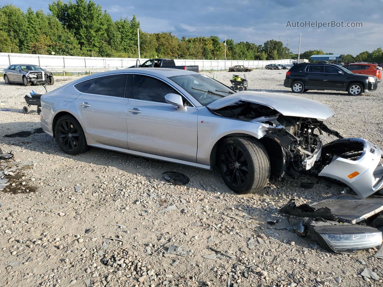 2016 Audi A7 Prestige Gray vin: WAU2GAFC4GN021097