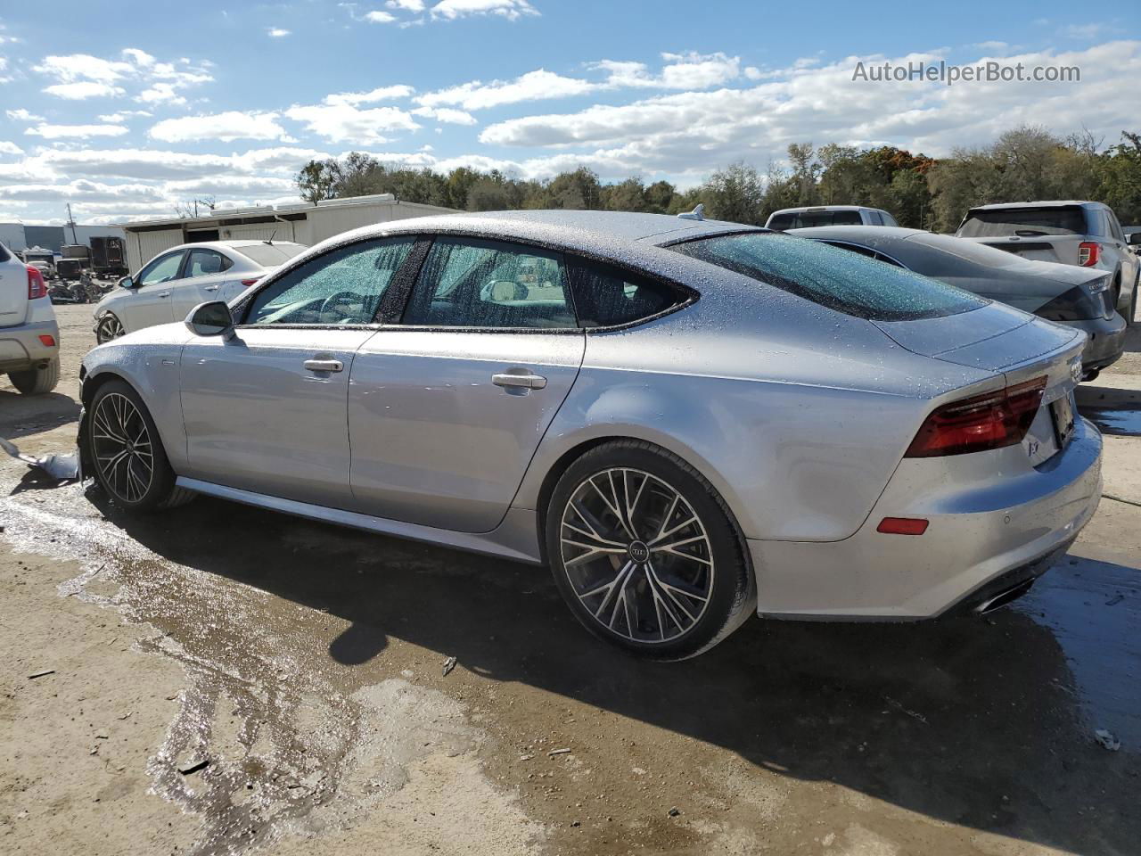 2016 Audi A7 Prestige Silver vin: WAU2GAFC4GN096110