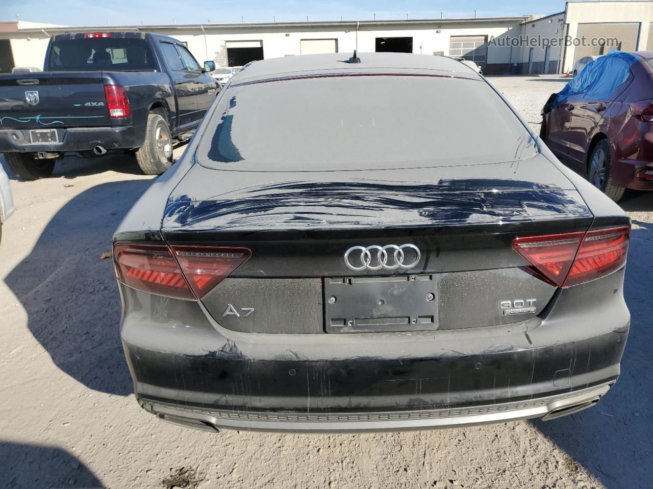 2016 Audi A7 Prestige Черный vin: WAU2GAFC6GN004561