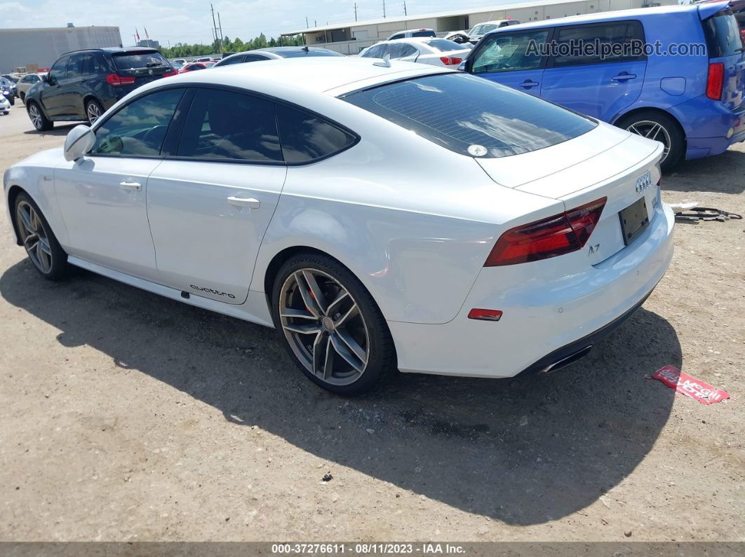 2016 Audi A7 3.0 Prestige White vin: WAU2GAFC6GN105597