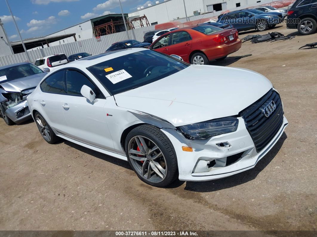 2016 Audi A7 3.0 Prestige White vin: WAU2GAFC6GN105597