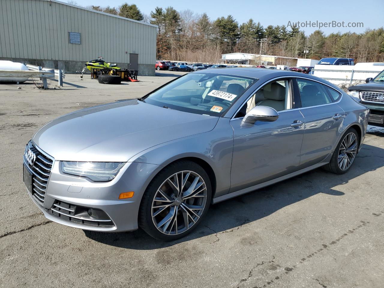 2016 Audi A7 Prestige Gray vin: WAU2MAFC0GN007142