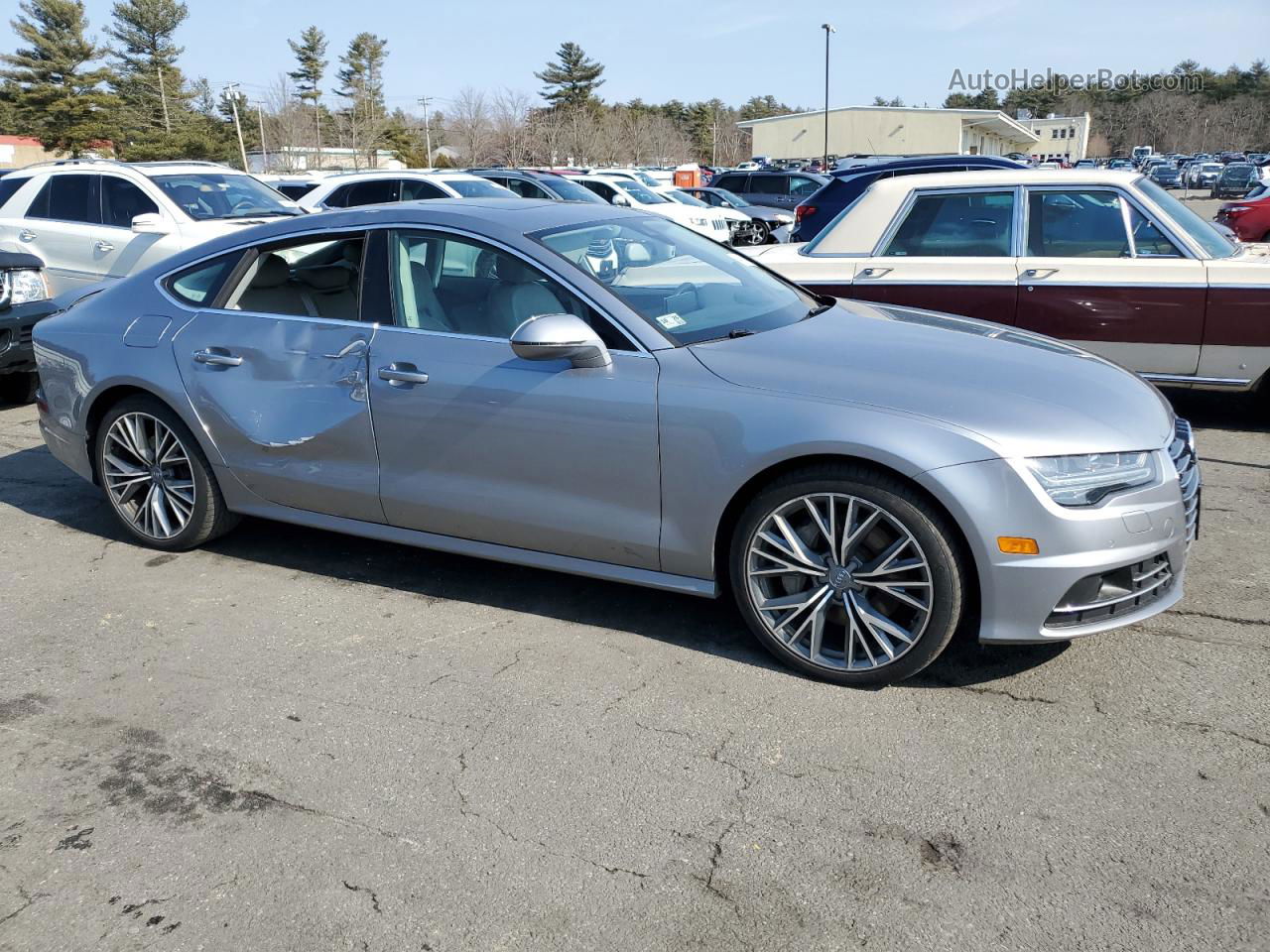 2016 Audi A7 Prestige Gray vin: WAU2MAFC0GN007142