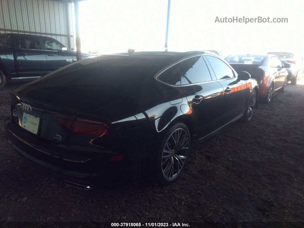 2016 Audi A7 3.0 Tdi Premium Plus Black vin: WAU2MAFC1GN009398