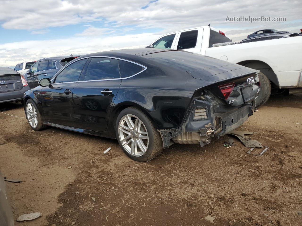 2016 Audi A7 Prestige Black vin: WAU2MAFC7GN017229