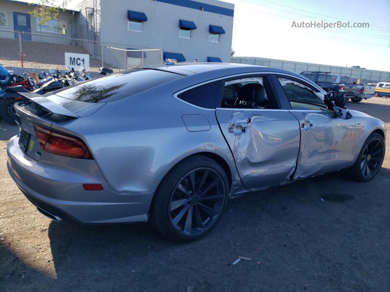 2016 Audi A7 Prestige Gray vin: WAU2MAFCXGN010677